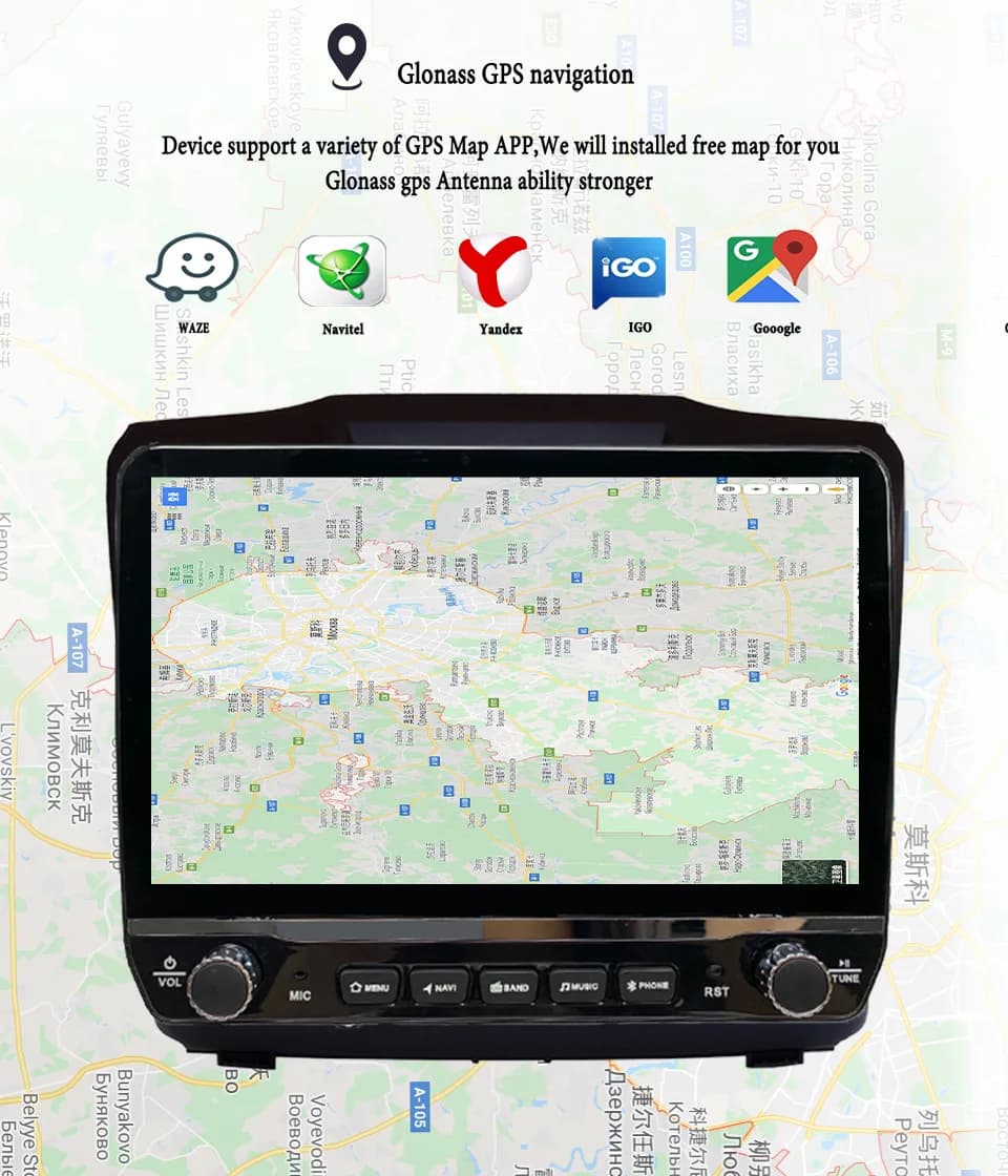 2Din Android 14 Autoradio Multimedia PC Tablet Per TrailBlazer S10 Isuzu D-MAX GPS DVD Video Lettore musicale Sistema intelligente per auto