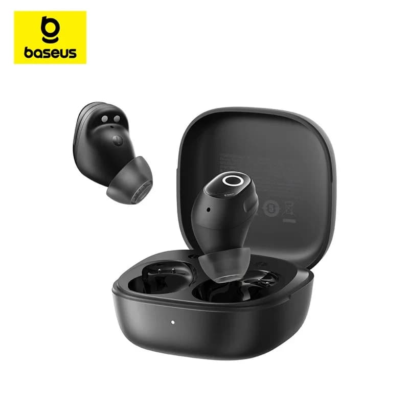 Baseus Bass BD1 Auricolari TWS Wireless Bluetooth 5.4 Cuffie Hifi Chiamata Riduzione del rumore Auricolari Supporto APP Auricolare Gamer Pro