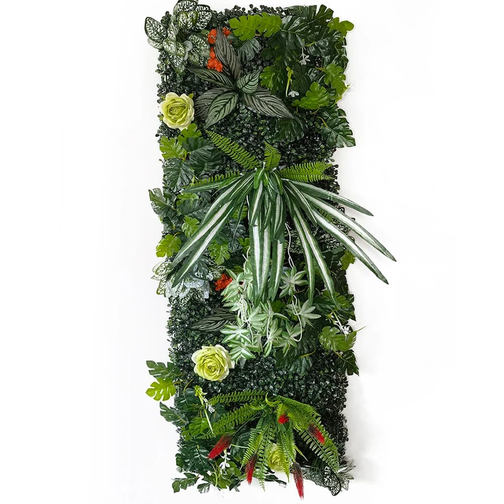 NUOVO Prato Artificiale 40CM * 120CM, Decorazione Verde per Giardino, Piante da Parete per Esterni e Interni