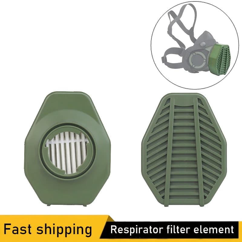 Replacement filter for SOTR mask, HEPA H11 combat respirator spare filter particle and dust protection, breathing filter kit