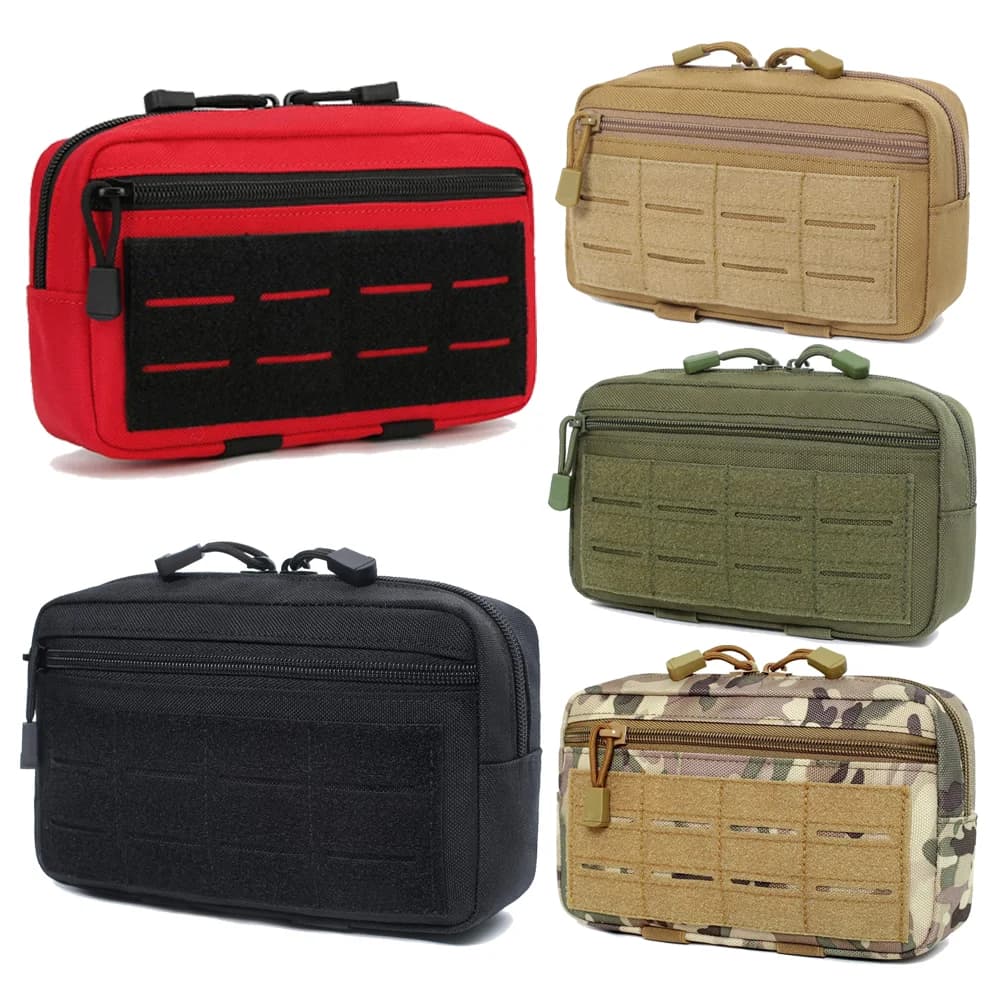 Borsa tattica Molle EDC da esterno per caccia, escursionismo, kit di pronto soccorso, marsupio, borsa per attrezzi di emergenza EMT, borsa da caccia