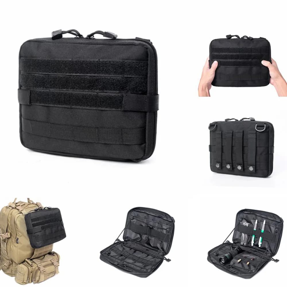 OPHIDIAN Kit medico salvavita multifunzionale esterno Accessori MOLLE Kit di pronto soccorso Borsa portaoggetti per accessori marsupio