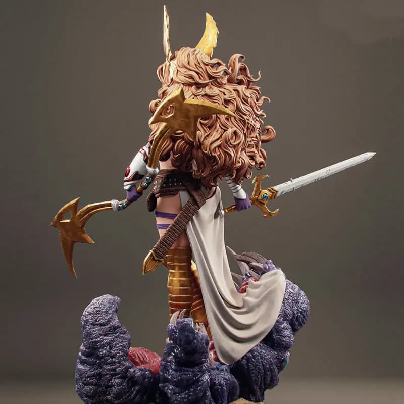 2 Styles Comic Character 6399 Angela 3D Print Model Unassembled Unpainted Custom Jigsaw Puzzle NSFW GK Figure Model Kit