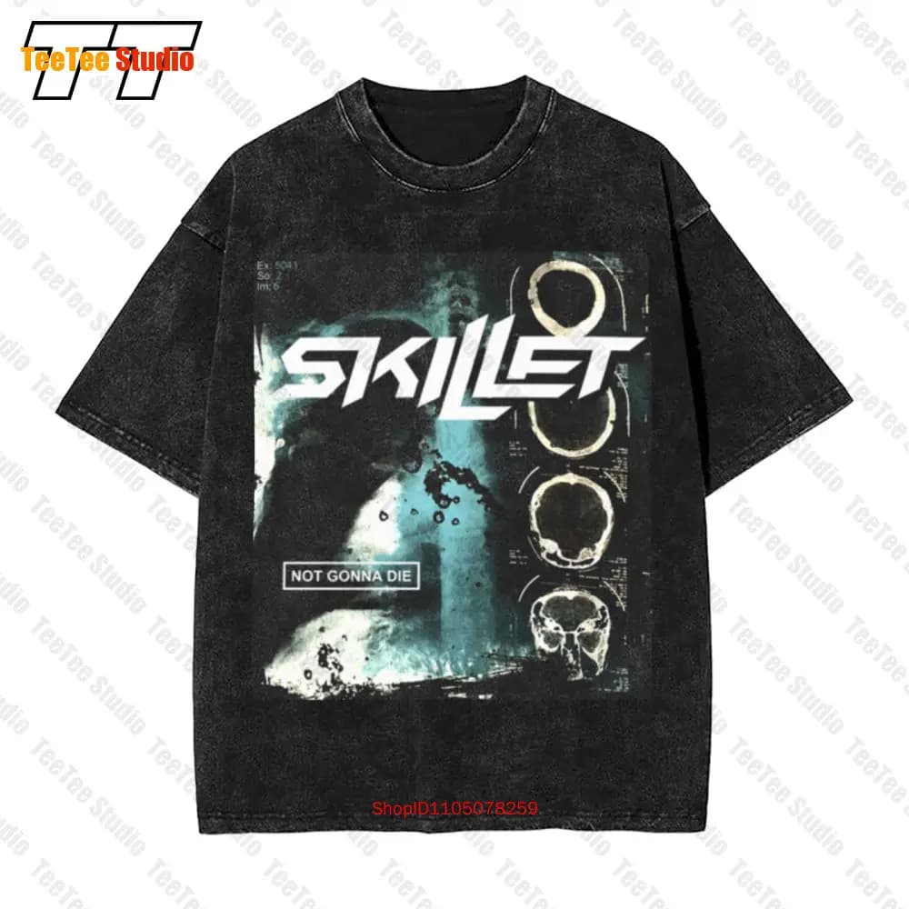 Skillet Band Not Gonna Die 2013 Christian Rock T-shirt oversize vintage R6XL