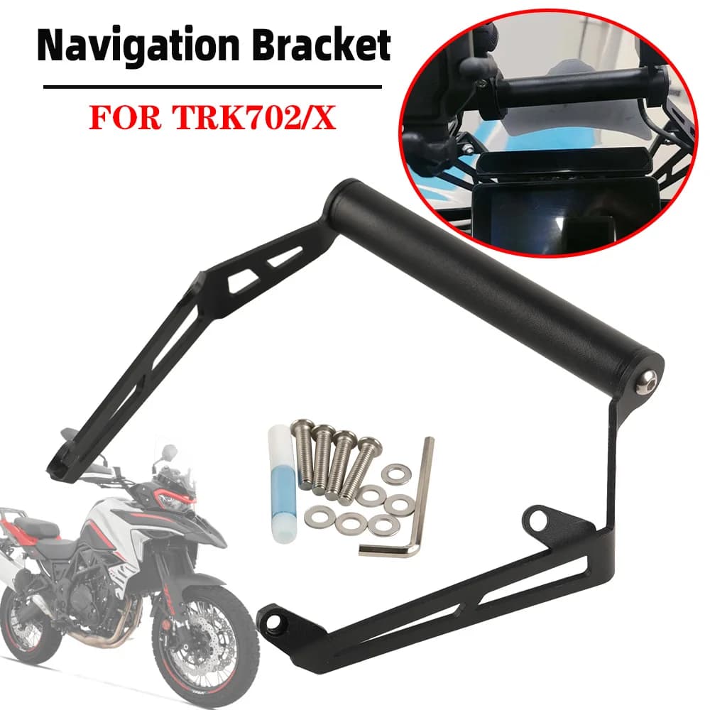 Supporto di navigazione GPS per Qianjiang Benelli TRK702 TRK 702X TRK702X TRK 702 X 2022-2025 Accessori moto Supporto per telefono