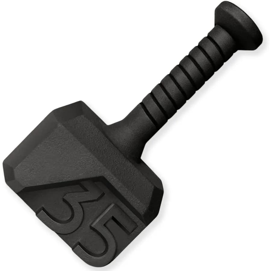 Kettlebell special shape, updated and multifunctional for advanced training, solid cast iron powder coating, Stren anti slip handle