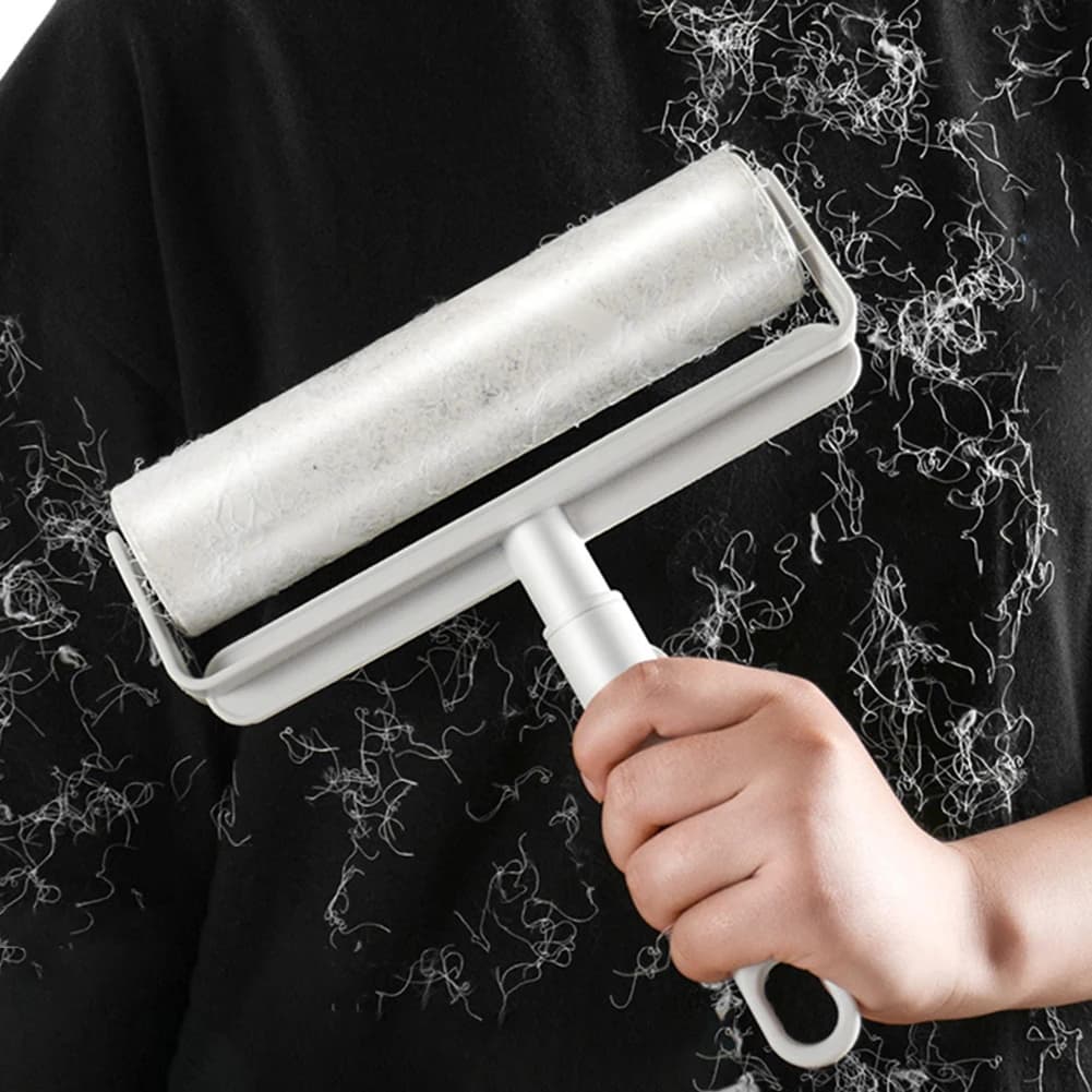 Animal plush applicator for viscous hair roller tool for cleaning tearable leach for sheet