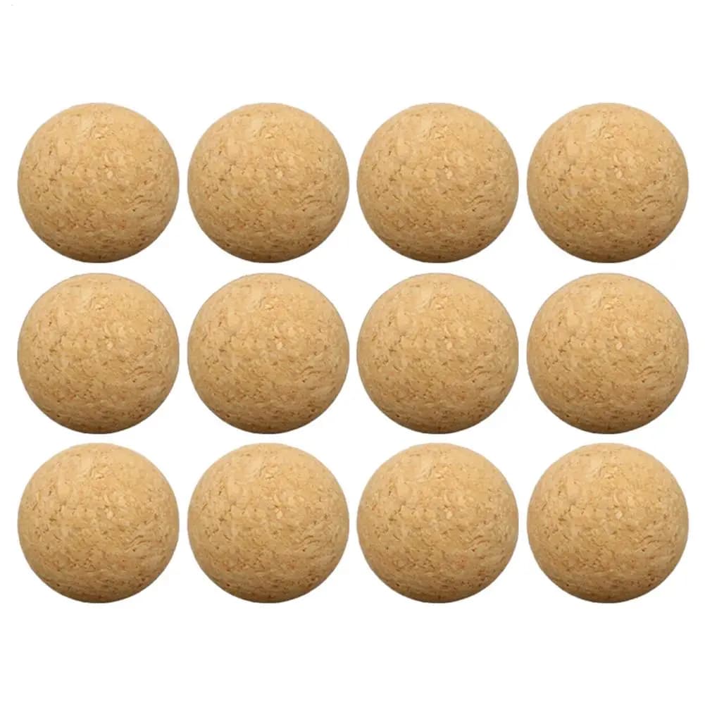 36mm Cork Solid Wood Foosball Table Soccer Ball Football Baby Foot Table Football Desktop Table Soccer Accessories