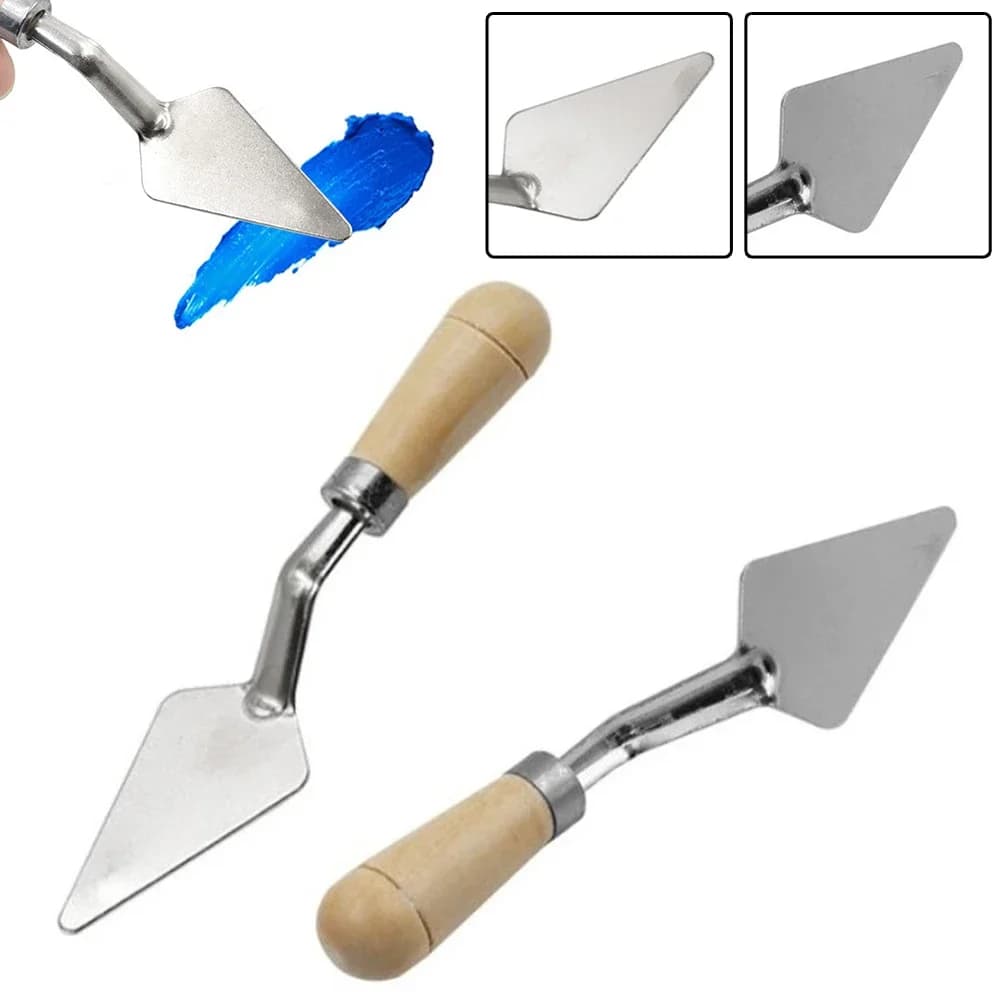 Palette Cutter 107mm Oil Mix Painter Pigment Texture Artist Scrape Cutter Art Draw Spatula Drawer Paint Hand Tools paint holder