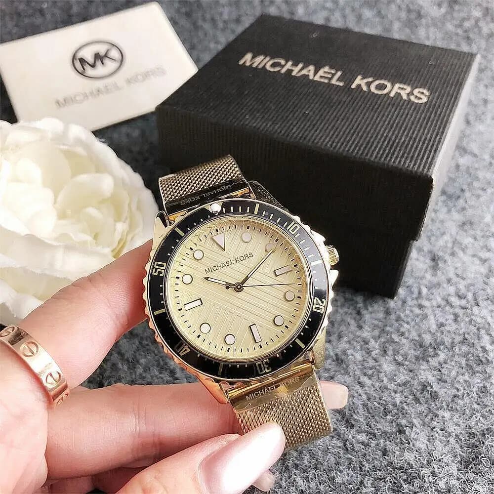 New Michael Kors Ladies Quartz Watch Fashion Casual Alloy Wristwatch Luxury Design Chronograph Elegant Gift for Women