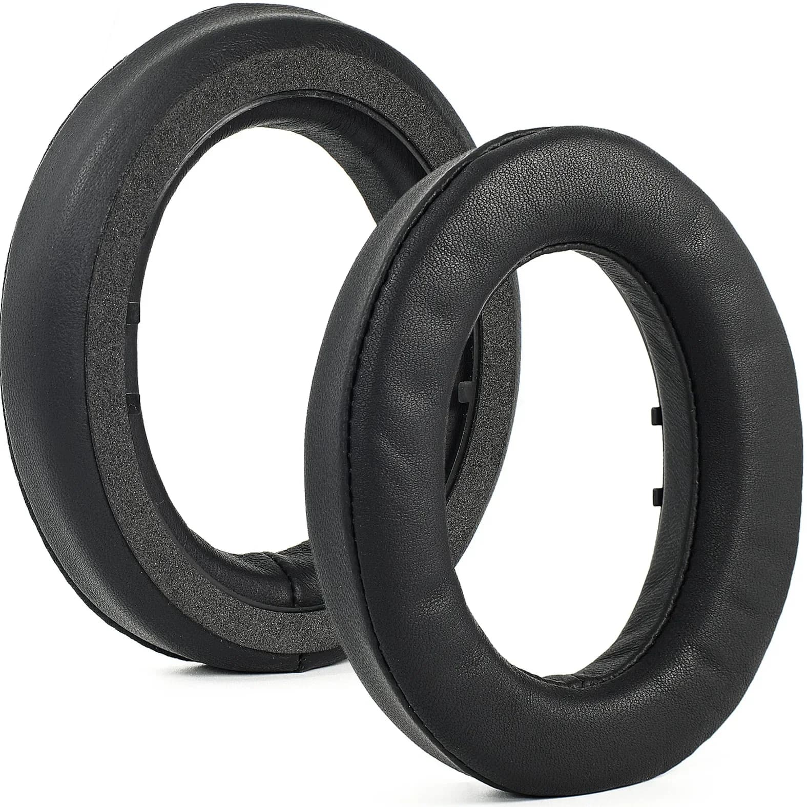 Replacement lamb leather ear cushions, spare parts for Sennheiser HD490 PRO / HD490 PRO Plus