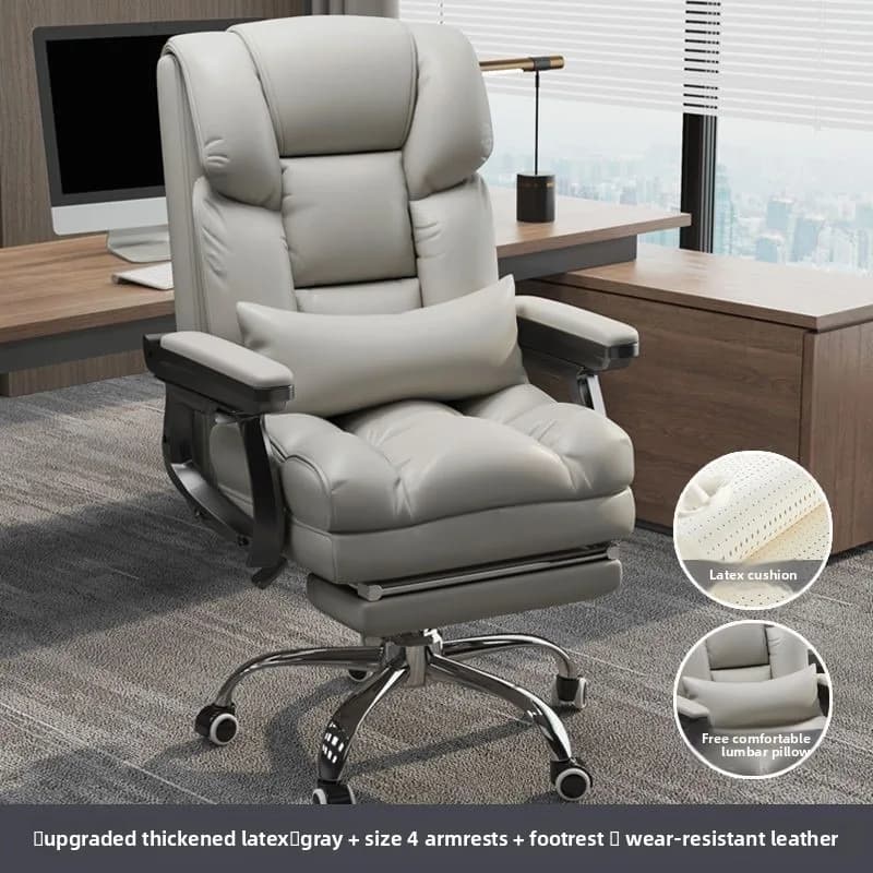 Ergonomic Gaming Chair for Bedroom Office Live Streaming Long Hours Comfort Recline Student Chair Slipcover Ready Study Chair