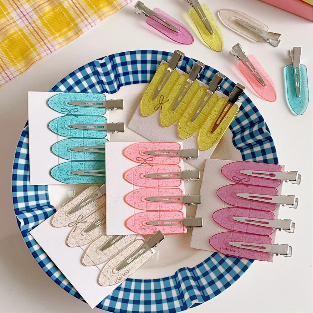 20 fermagli per capelli professionali senza cuciture per salone di bellezza, strumenti per acconciature e trucco, per donne e ragazze, vendita all'ingrosso.