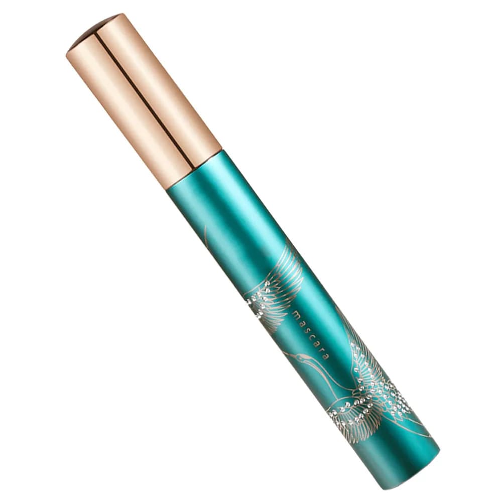 Long-lasting waterproof mascara with fine tip to curl eyelashes, mini portable mascara for woman, daily cream, makeup accessory.