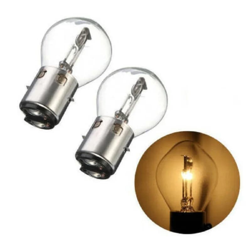 BA20D Fari Alogeni Lampadina 12V S2 B35 35/35W ATV Scooter Ciclomotore Luci Del Motociclo Lampadina 12V 35W B35 BA20D Motore Lampada di Vetro Calda