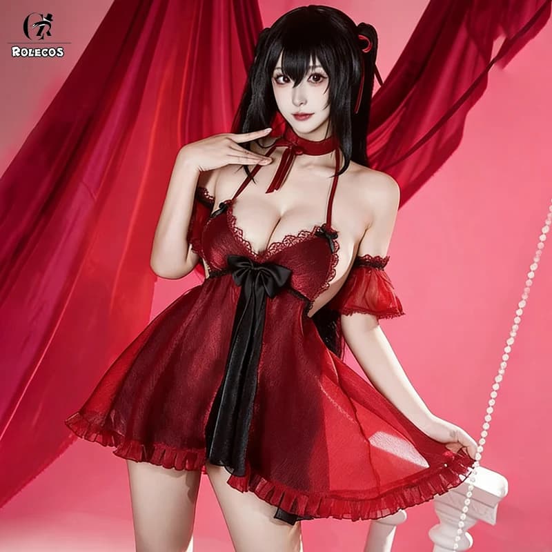 Costume Cosplay ROLECOS del Gioco Azur Lane IJN Taihou, Vestito Sexy da Donna per Halloween, Carnevale e Feste a Tema