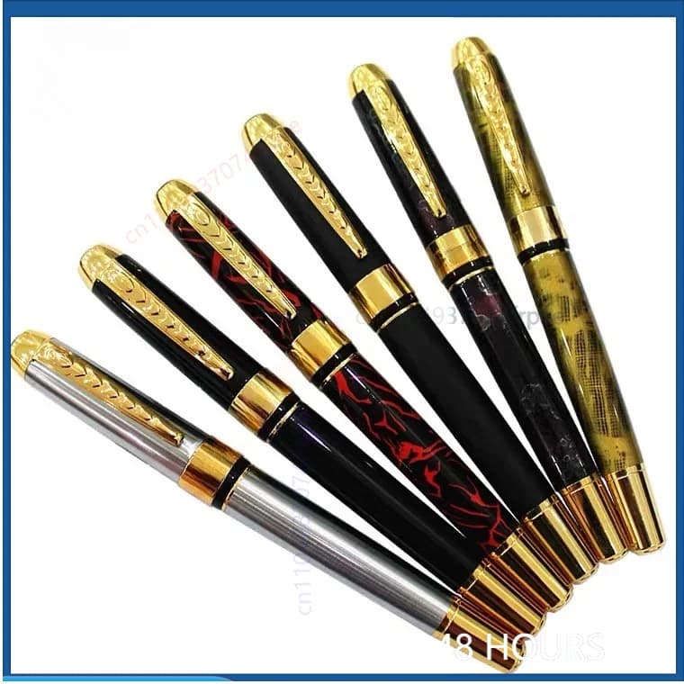 For Jinhao 250 Iridium Fountain Pen With Gold Clip Art Writing Pen Smooth Practice Gift Pen For Student Office Daily Use