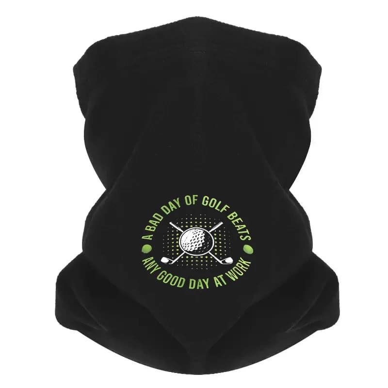 Pallina da golf mazze incrociate bel giorno battute da lavoro Uomo Sciarpa da esterno Maschera Ghetta per il collo Cappello Berretto da donna Copricapo Antivento Mantieni caldo l'inverno
