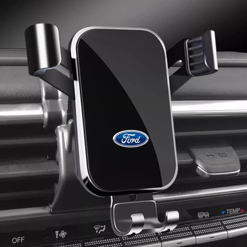 Supporto per telefono per auto Supporto per presa d'aria mobile Supporto GPS per Ford Escape Mondeo Fiesta Focus Fusion Ranger Everest Mustang