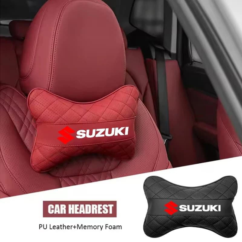Cuscino Poggiatesta per Sedile Auto Supporto Lombare per Suzuki Grand Vitara ALTO Ciaz IGNIS Jimny Jeemny Accessori Auto