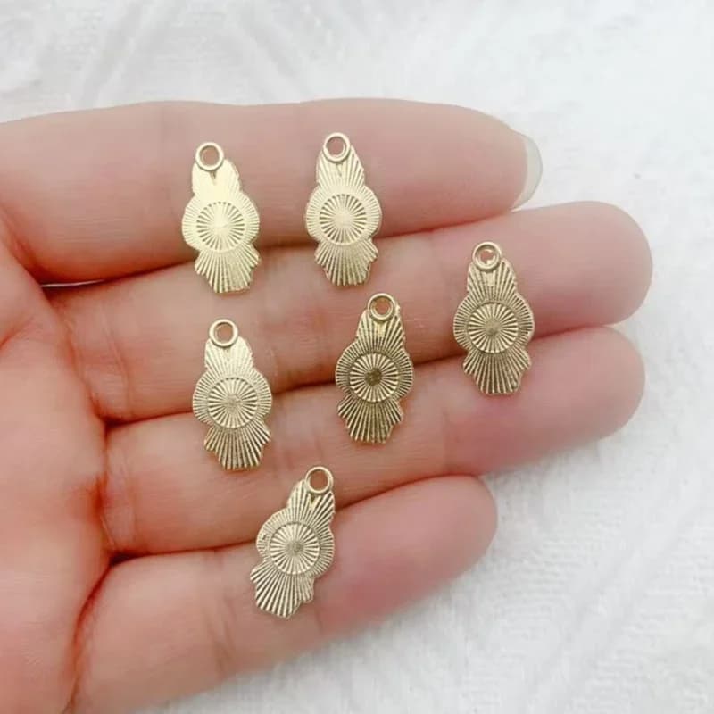 10pcs Cartoon Anime Charm for Jewelry Making Enamel Necklace Bracelet Pendant Diy Accessories Making Metal Plated