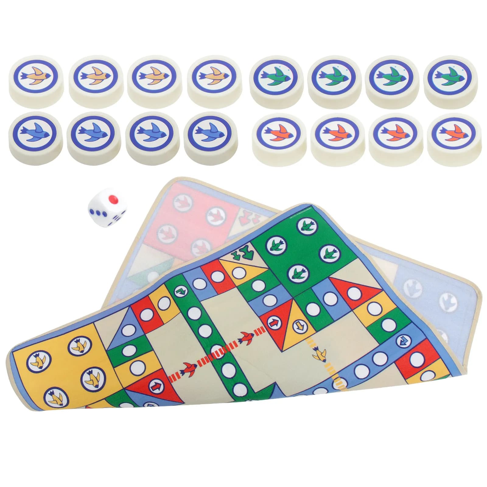 Set da Gioco Scacchi Volanti: 1 Tappetino e 16 Pezzi in EVA - Scacchi Aereo per Famiglie, Genitori e Figli, Feste e Viaggi