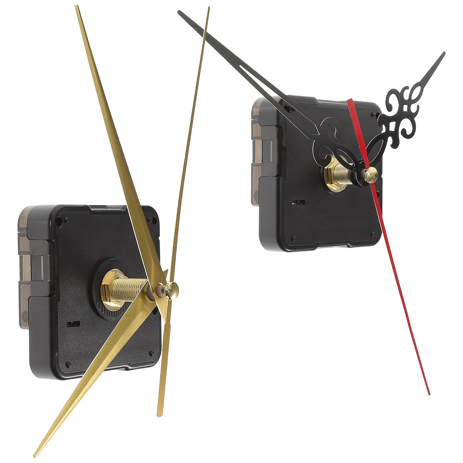 Set di Meccanismi Silenziosi per Orologi, Kit Professionale di Riparazione al Quarzo Fai-da-Te, Parti di Ricambio ad Alta Coppia, Facile Sostituzione per Orologi da Parete