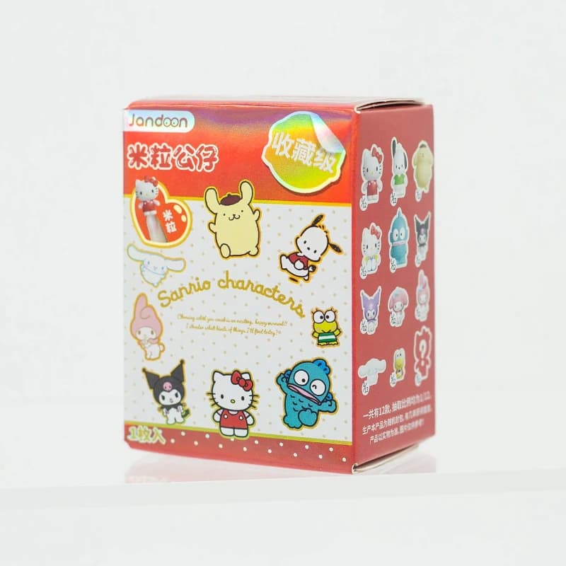 Sanrio Mini Figura Sorpresa Scatola Cieca Pochacco Keroppi Kuromi Modello Carino Collezione Anime Ornamenti In Miniatura Regali Per Bambini