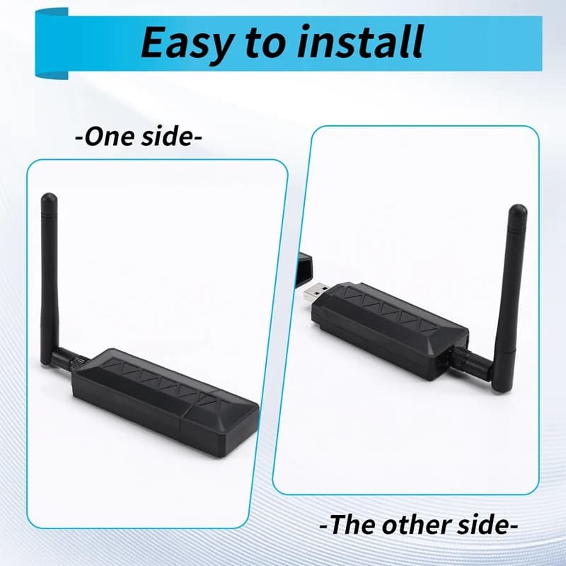 【07AB】AR9271 Adattatore WiFi USB wireless 2.4G/150Mbps per Linux, Kali, Ubuntu, per Raspberry Pi, PC, laptop Miglioramento della rete B