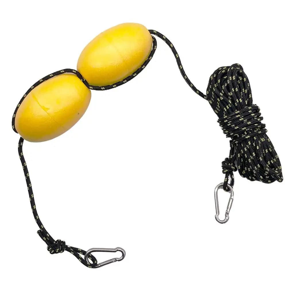 Throw Line Anchor Float Set PVA Material Buoyant Rope Boat Accessory for Outdoor Kayaking and Canoeing