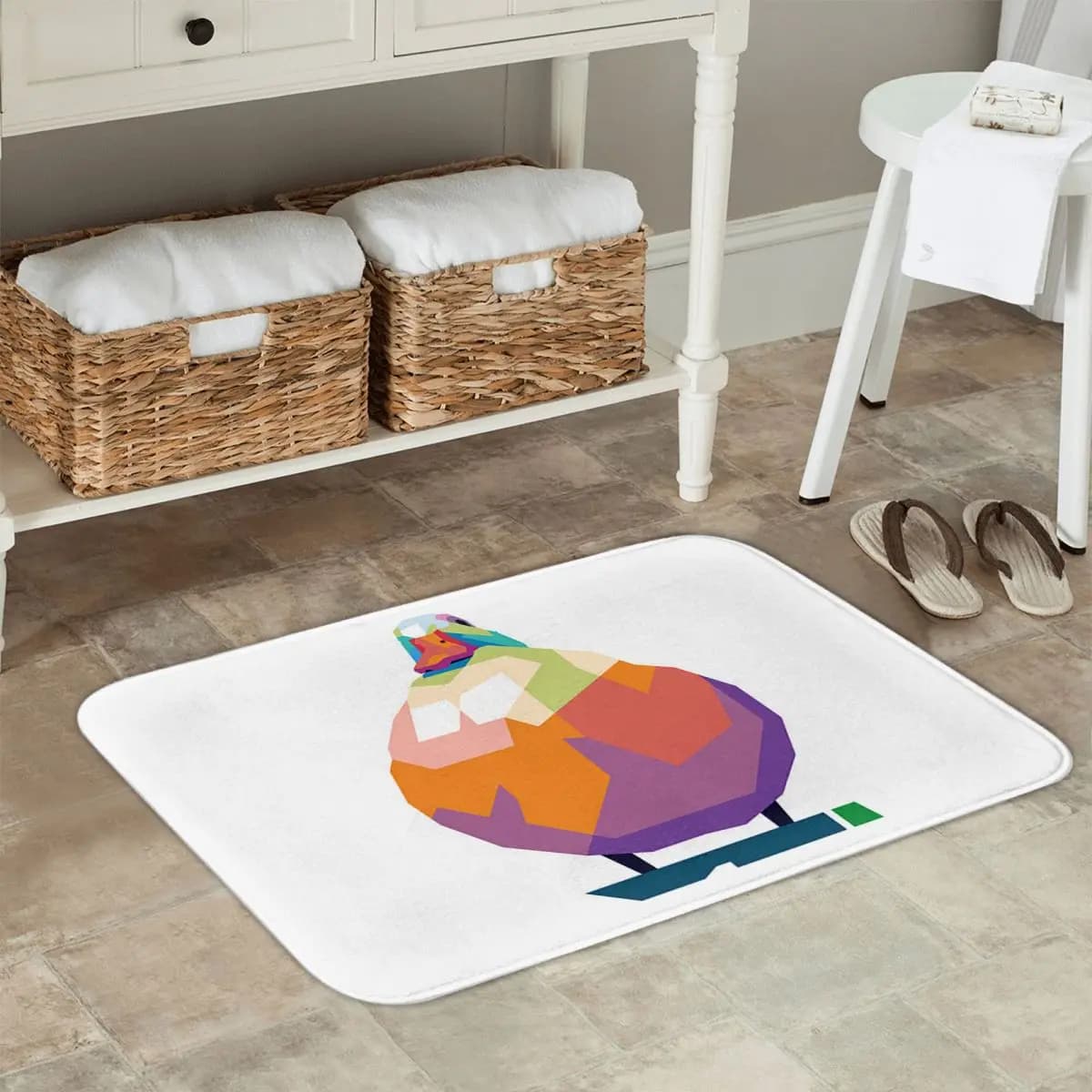 Duck Pathetic Meme Doormat Kitchen Entrance Home Floor Mat Non-slip Carpet Rug for Balcony Footpad Mats