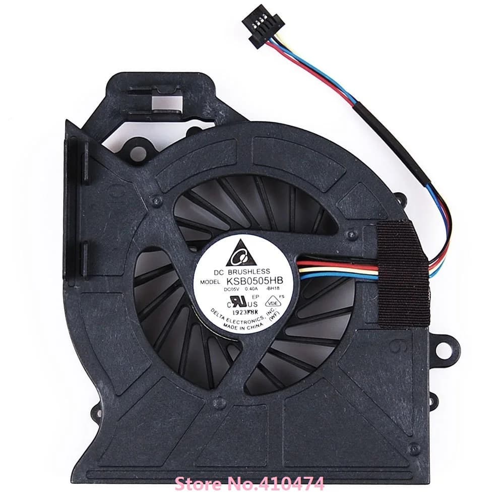 SSEA Nuova Ventola di Raffreddamento della CPU pin per HP Pavilion DV6-6000 DV6-6050 DV6-6090 DV6-6100 Laptop KSB0505HB-BH18