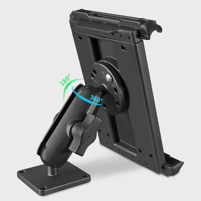 Staffa GPS per guida all'aperto per moto con clip posteriore per tablet terminale dati adatta per tablet da 7 pollici a 8 pollici Trasporto di goccia