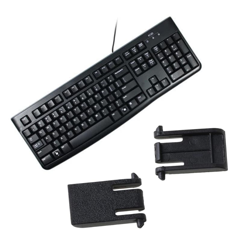 Plastic support for leg with 2-piece spare keyboard bracket for mechanical keyboard repair parts K120