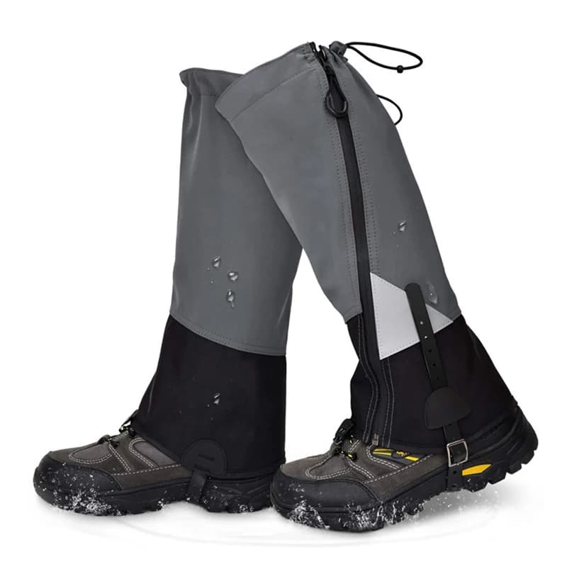 1 Pair Legging Gaiter Travel Outdoor Leg Warmers Hiking Skiing Waterproof Winter Shoe Cover Boot Tourist Foot Protection Guard