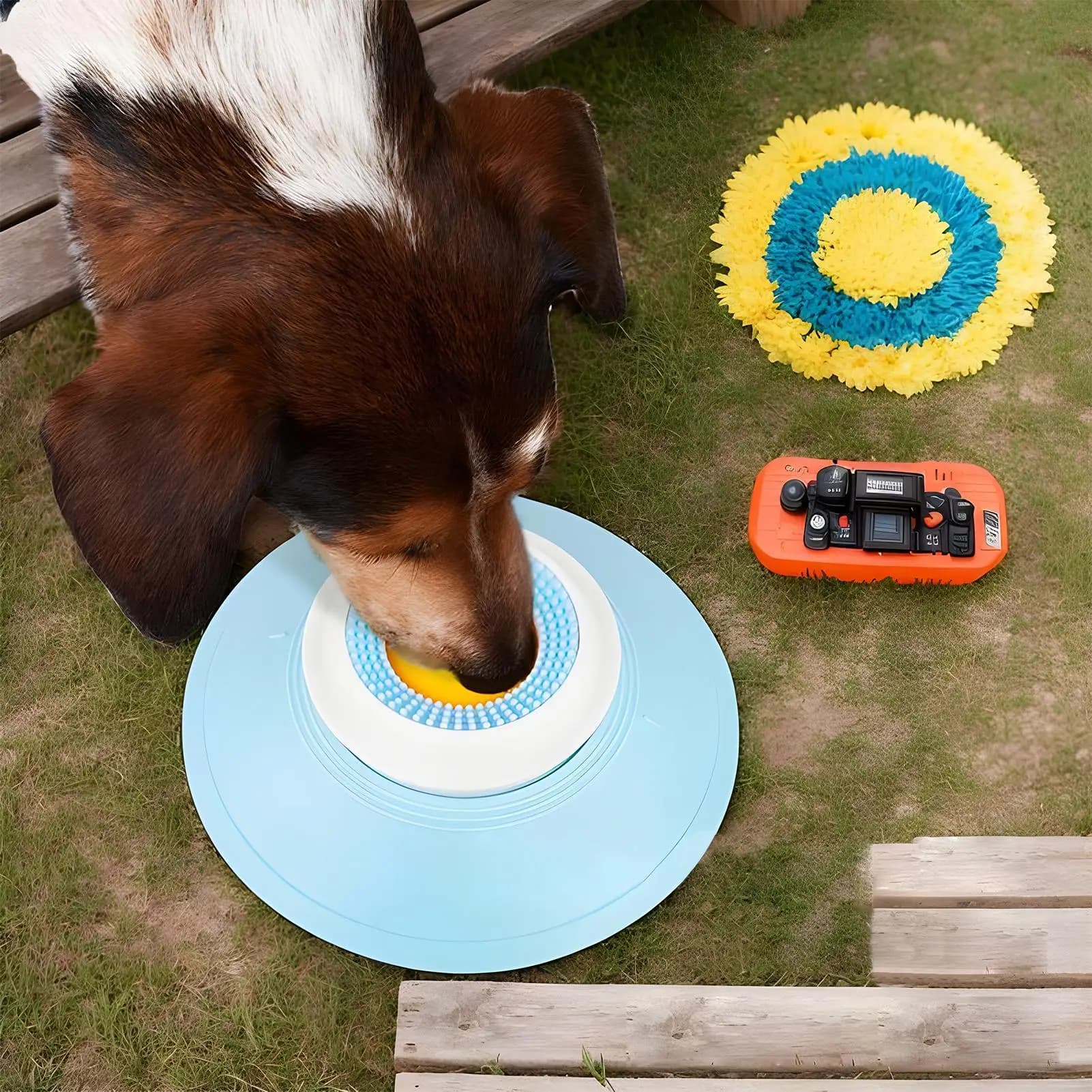 Giocattoli per Cani Anti-Soffocamento, Dispenser di Snack per Animali, Giochi di Arricchimento per Animali Domestici, Accessori per l'Alimentazione dei Gatti