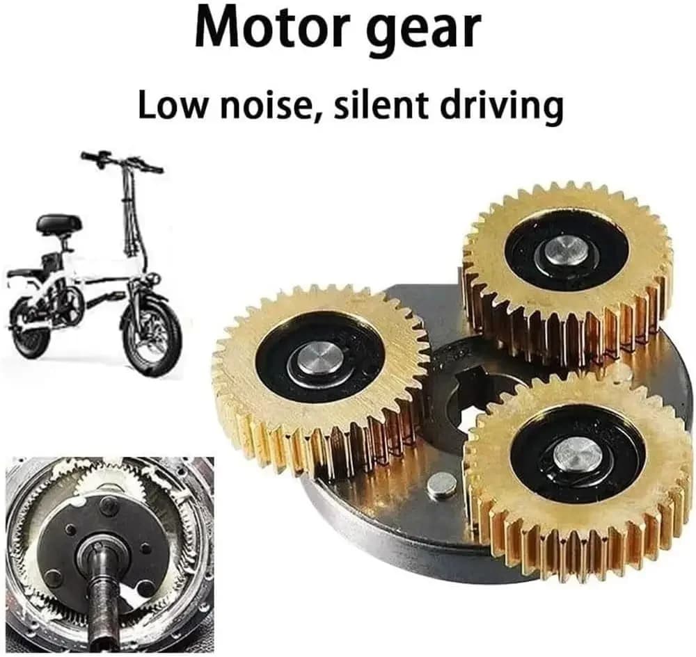 38x11mm 36T E-bike Mozzo Ruota Motore Ingranaggi Planetari In Rame Con Cuscinetto Per Bafang Motore Veicolo Elettrico Bicicletta Ingranaggi parti