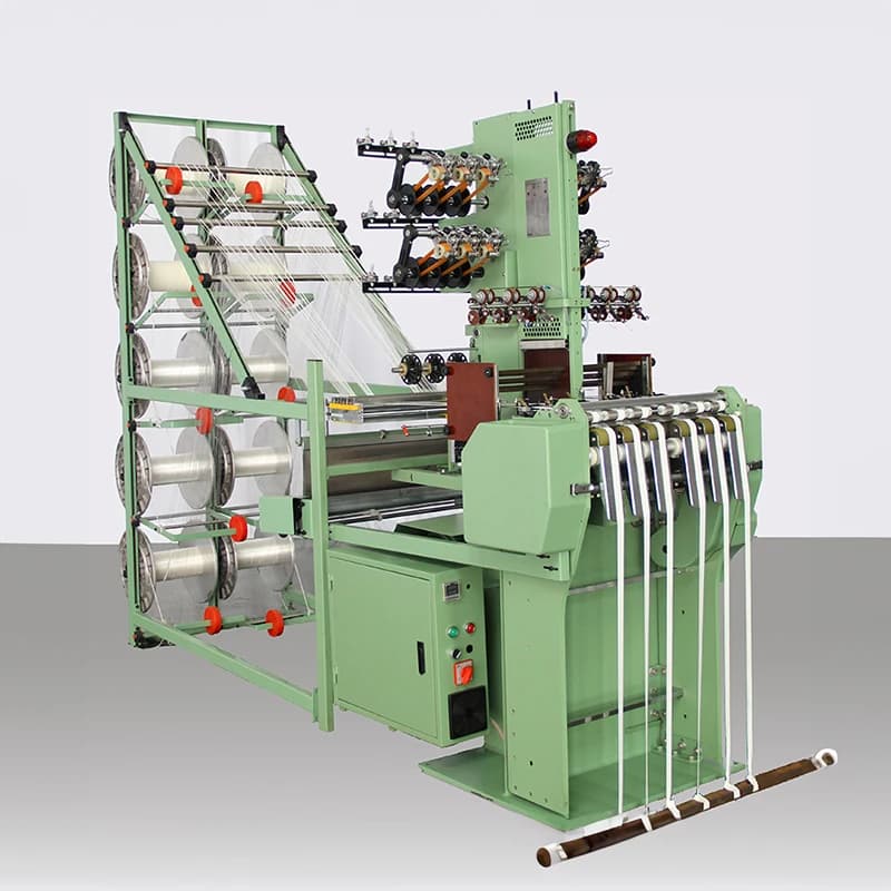 Narrow Fabric Band Making Industrial Weaving Loom Polyester Elastic Band Making Machine Webbing Making Machinery