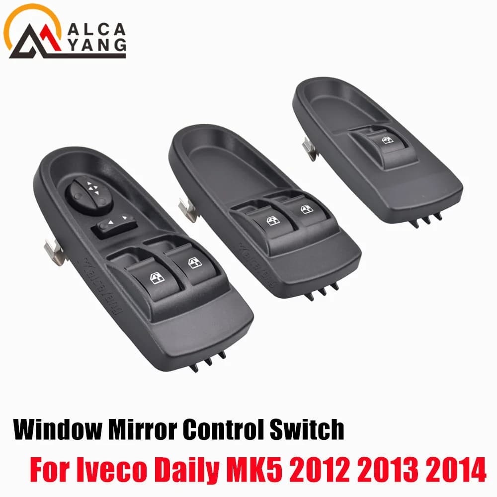 Per Iveco Daily anteriore sinistro elettrico interruttore di controllo della finestra principale pulsante di sollevamento del vetro accessori per auto 5801484207 5801484223