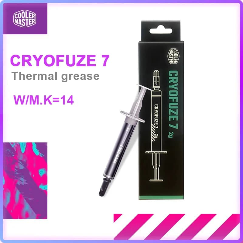 Cooler Master CRYOFUZE 7 Thermal Paste Thermal conductivity 14W/mk For CPU Graphics card Notebook Premium Thermal Grease CF14