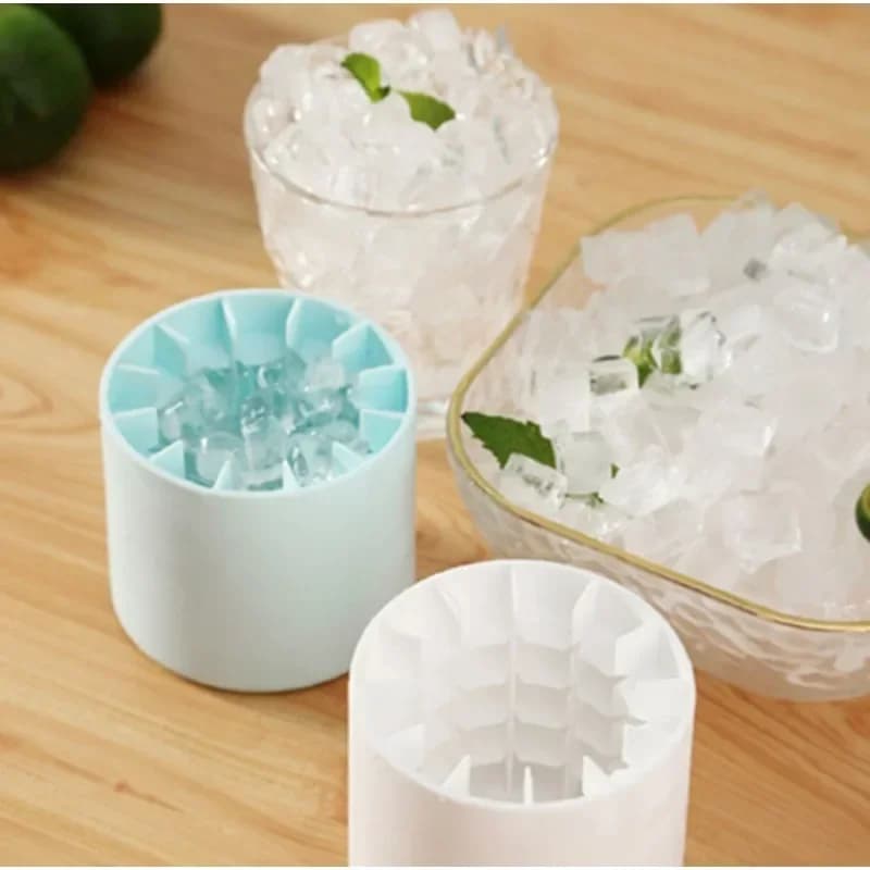 Ice Cube Maker macchine per gelato fai da te pistola per stampi da giardino strumento estivo soffitto acqua ventilatore rotondo cucina casa umidificatore secchio Barware