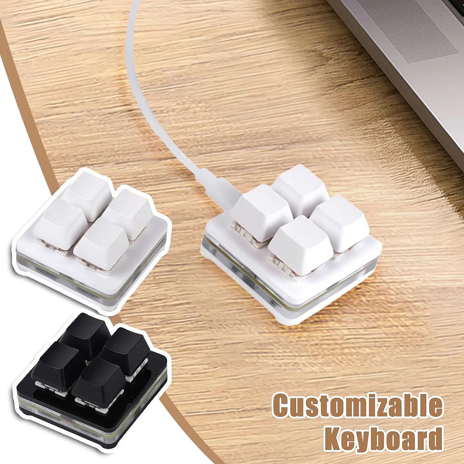 1/2/3/4 keys OUTEMU Red OSU keyboard Mini Macro keyboard mechanics Gaming programmable multimedia control DIY keyboard for CAD PS