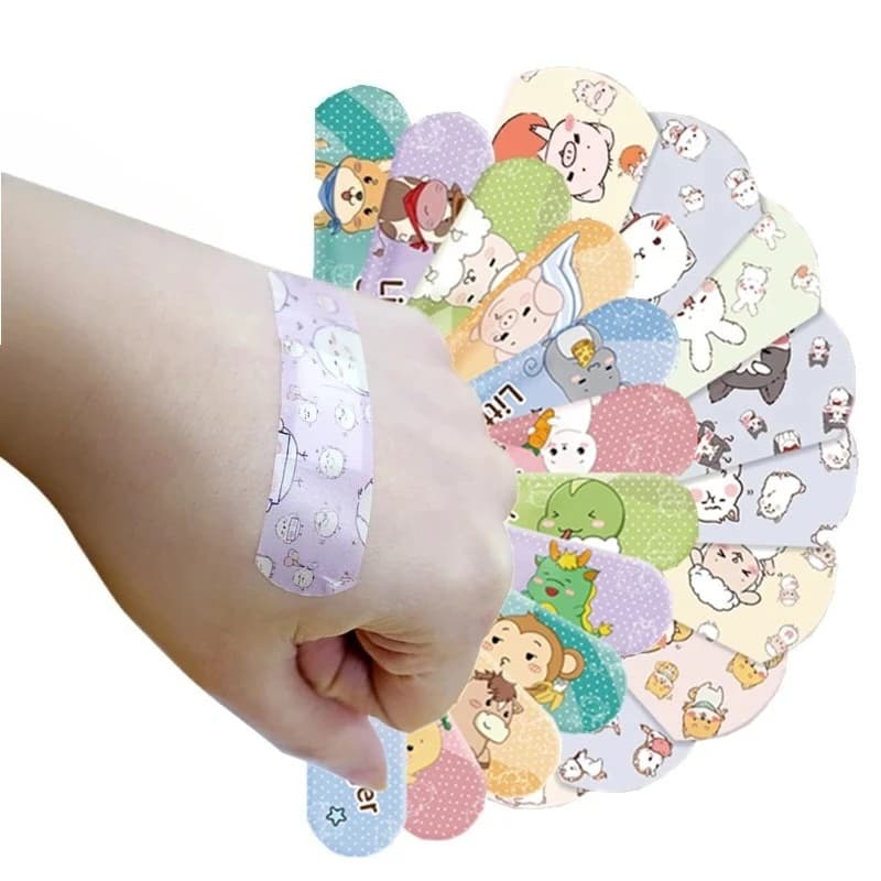 120 Pz/set Cartoon Cerotto Per Bambini Cerotti per Primo Soccorso Bende Adesive Vaccinazione Medicazione Della Ferita Patch Kit Di Emergenza