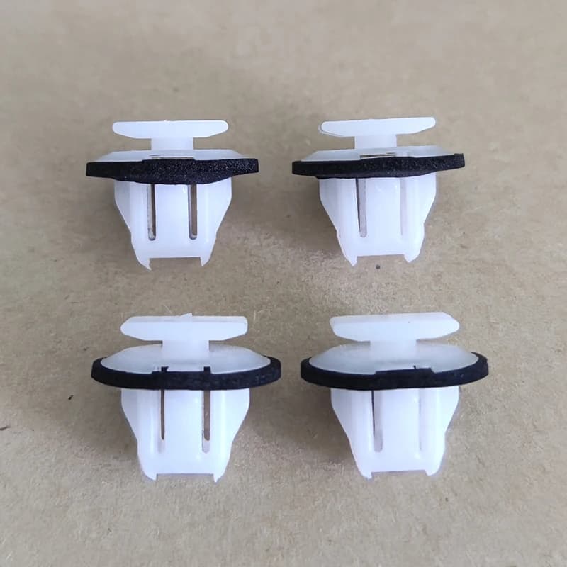 20 pz Arco della Ruota Anteriore Flare e Trim Stampaggio Pinze Per Nissan Juke X-Trail 76882JG10A Plastica Auto Rivetti Pinze 9mm Foro Rivetti
