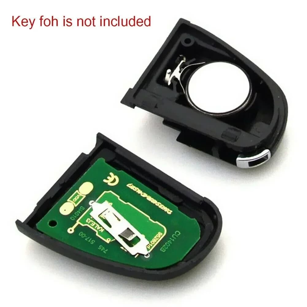 Findme Chiave telecomando allarme veicolo adatta per Jaguar X Tipo XJ XJR 4 pulsanti 433 MHz Serratura porta NOVITÀ