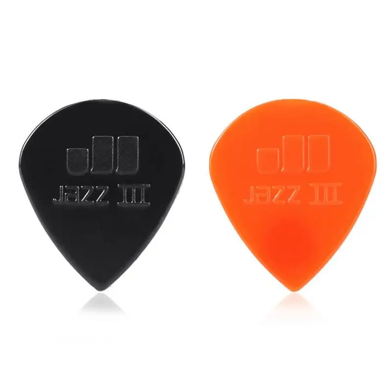 20/50 pezzi plettri per chitarra Tortex Jazz III plettro per chitarra plettro mediatore parti per chitarra accessorio plettri in nylon per chitarra colorata