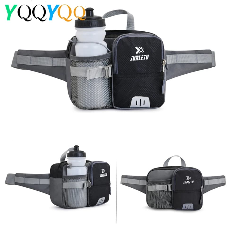1 Piece Sport Running Waist Bag, Adjustable Waist Bag with Phone Door and Shoulder Bag, Suitable for Men and Women on Travel, Training
