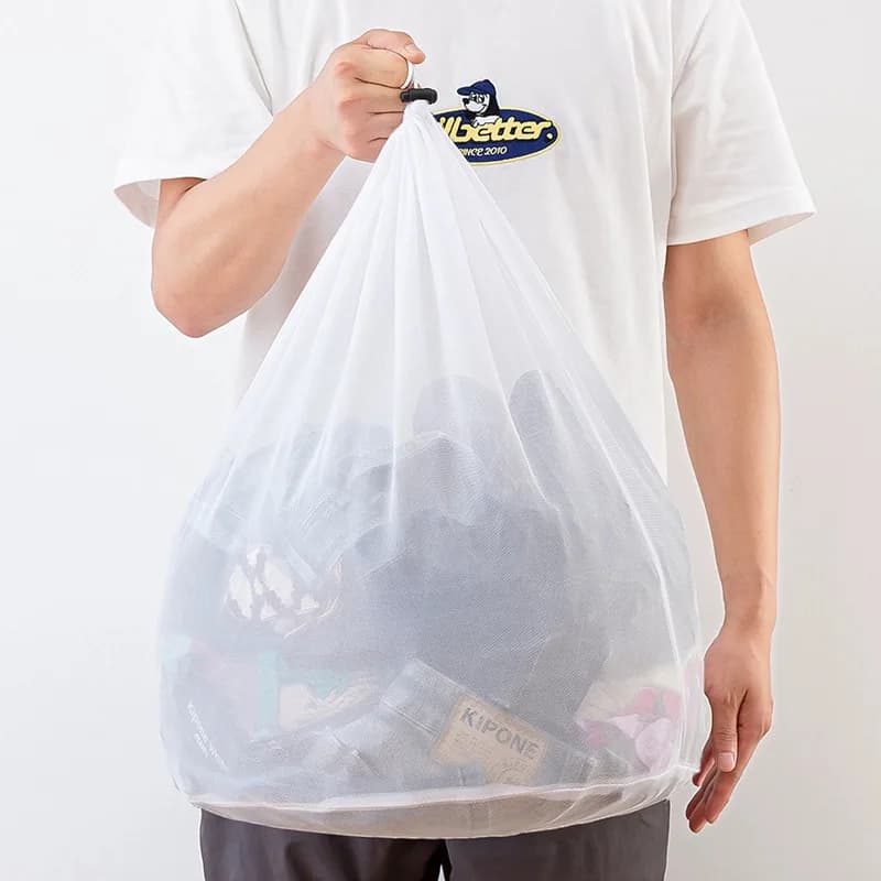 Anti-winding Dirty Clothes Storage Bags Durable Wash Pouch 5PC Mesh Drawstring Laundry Bag for Washing Machine Protect Clothing