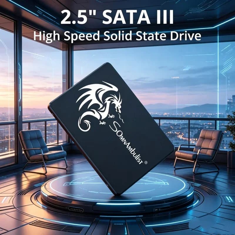 Prime SomnAmbulist 2.5 Inch SATA3 SSD 120GB 240GB 480GB 960GB 128GB 256GB 512GB 1TB Celeritous Internal Solid State Drive