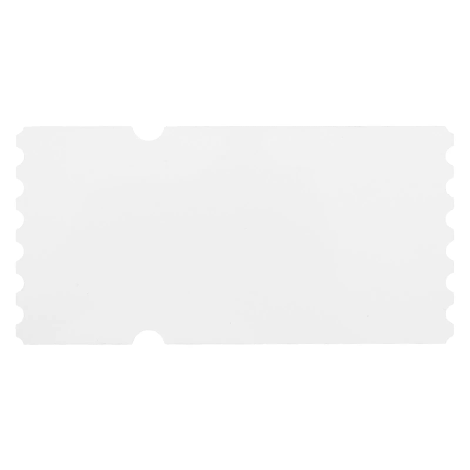 Pet Plastic Dual-Sided Concert Ticket Sublimation Blank Heat Transfer Printable Blanks for DIY Event Party Cards